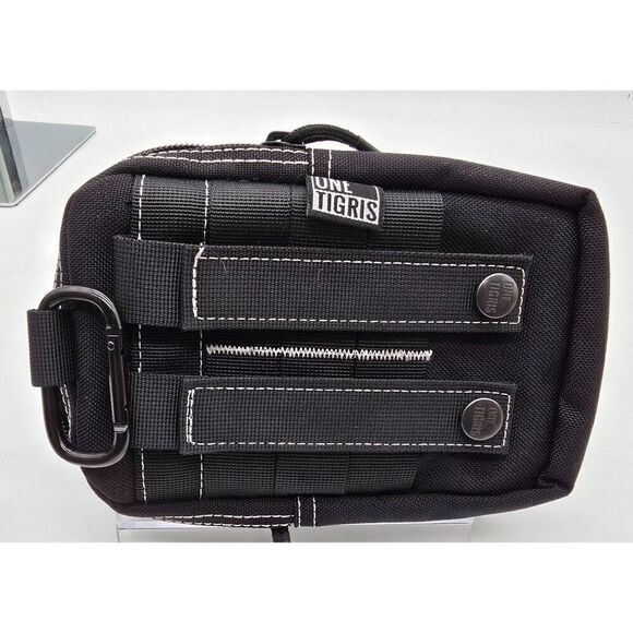 Tactical Molle Pouch Utility EDC Bag By OneTigris Black 600D Nylon - Picture 3 of 5